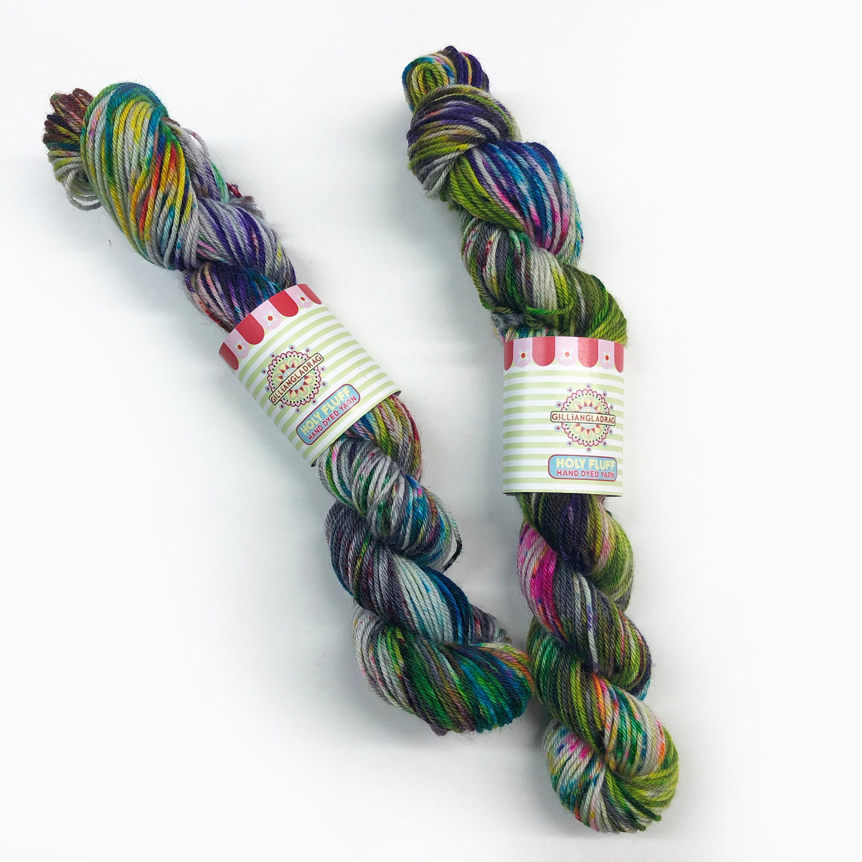 Gilliangladrag Holy Fluff Hand Dyed Sock Mini : The Hills Are Alive with the Sound of Music