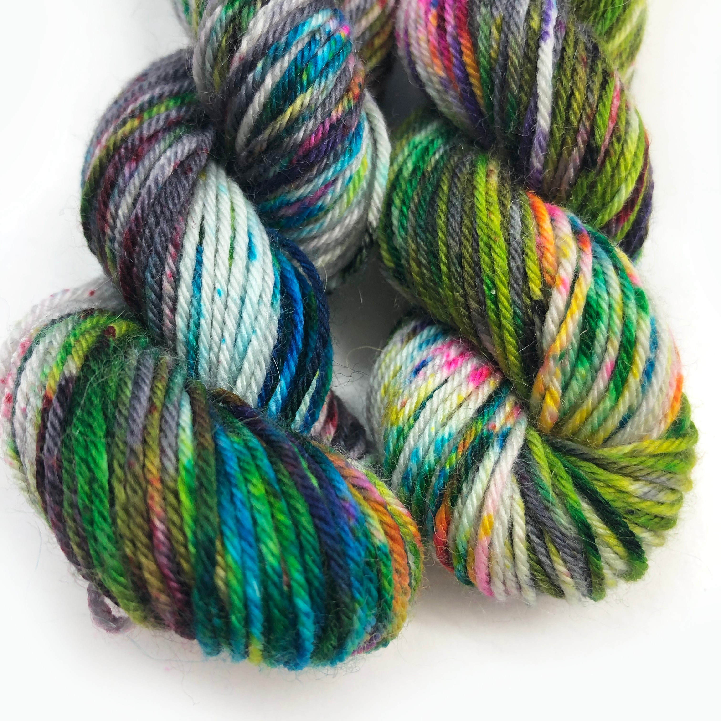 Gilliangladrag Holy Fluff Hand Dyed Sock Mini : The Hills Are Alive with the Sound of Music