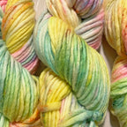 Holy Fluff Hand Dyed Super Chunky 200g : 'Treat People with Kindness'