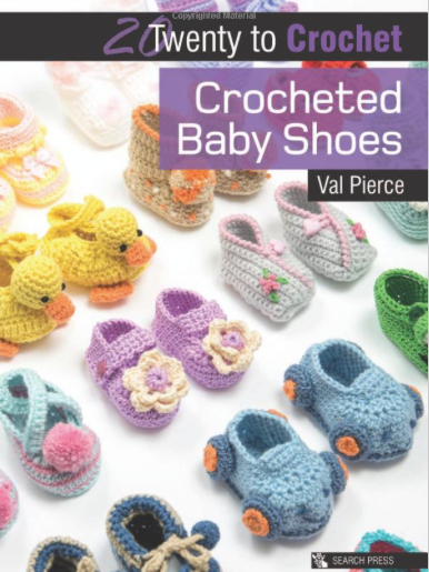 Twenty to Make: Crocheted Baby Shoes by Val Pierce