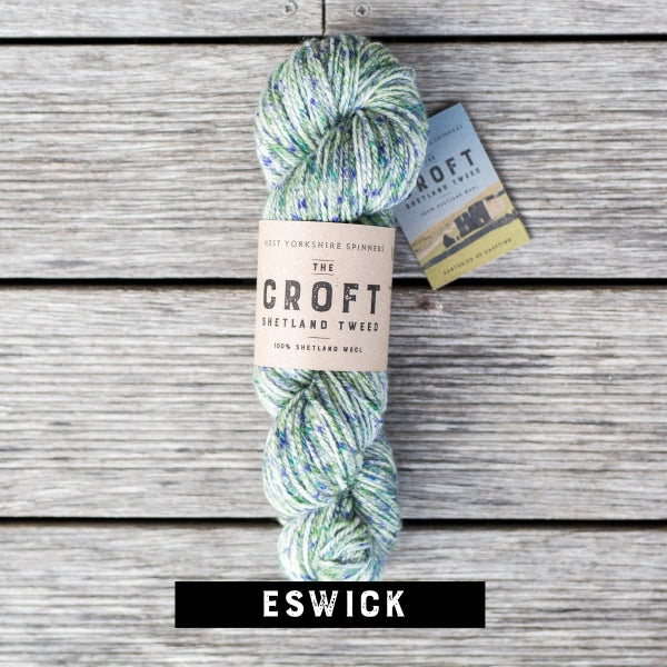 WYS Croft Shetland Tweed Aran 100g 763 Eswick