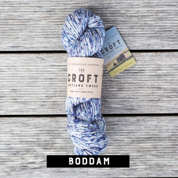 WYS Croft Shetland Tweed Aran 100g 756 Boddam