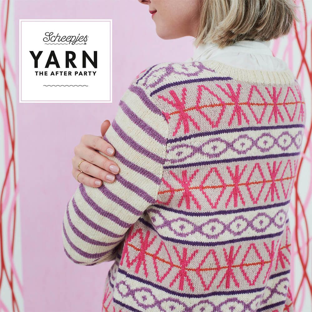 Sheepjes Metropolis Sunday Funday Cardigan Knitting Pattern