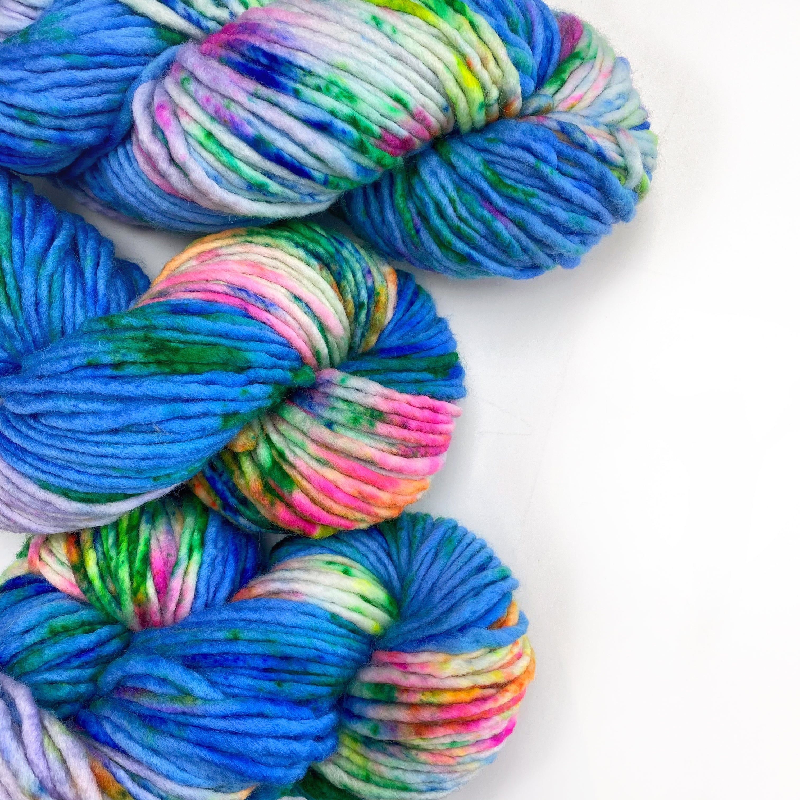 Holy Fluff Hand Dyed Super Chunky 200g : You're The One That I Want