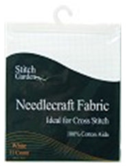 Aida Needlecraft Fabric: 30 x 45cm 11 Count:White