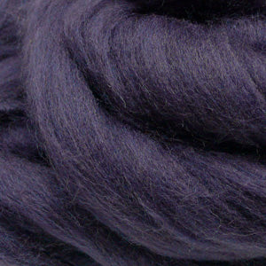 100g Aubergine Merino Wool Tops for felting & giant knitting