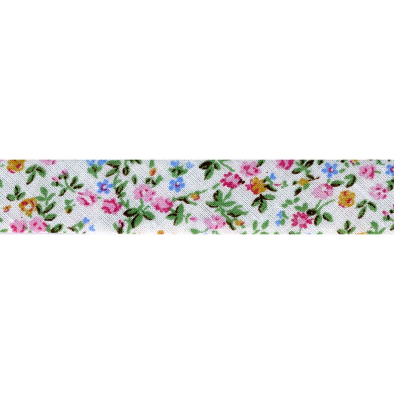 Liberty Print Bias Binding 74 pink floral