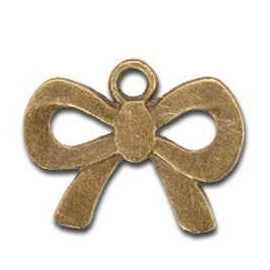 Bow Charm Gold