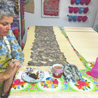 Private Felting Course : Make A Wet-felted Cobweb Felt Scarf