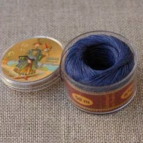 Linen Thread Capsule Royal Blue 678
