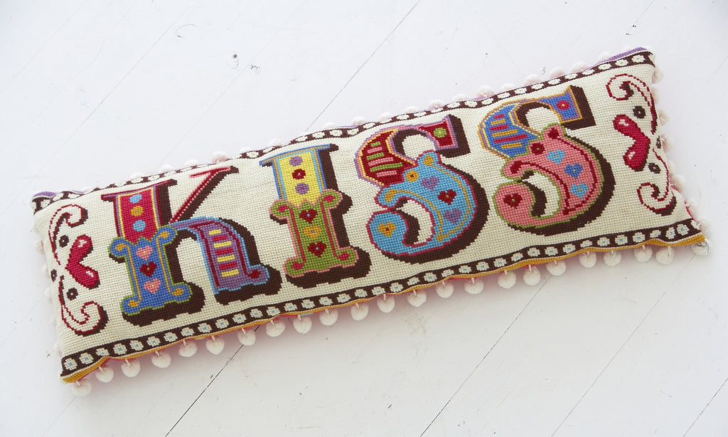 Emily Peacock Tapestry Stitch Kit : KISS