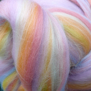 Ethereal Ether House Blend wool tops for felting & spinning 100g