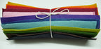 Wool Felt Bundle 13 pieces ready made felt