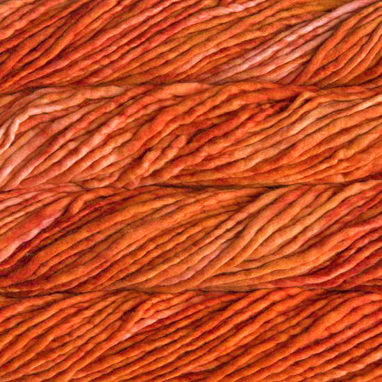 Malabrigo Rasta Super Bulky Yarn RAS016 Glazed Carrot