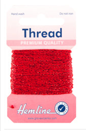 Glitter Thread Red