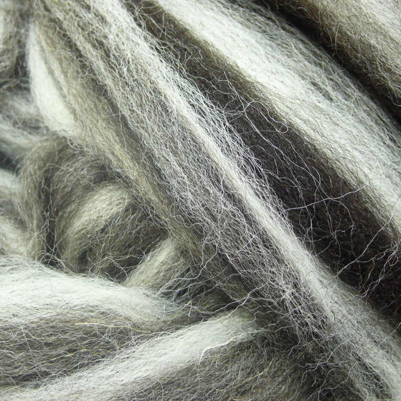 Jacob Humbug wool tops for felting