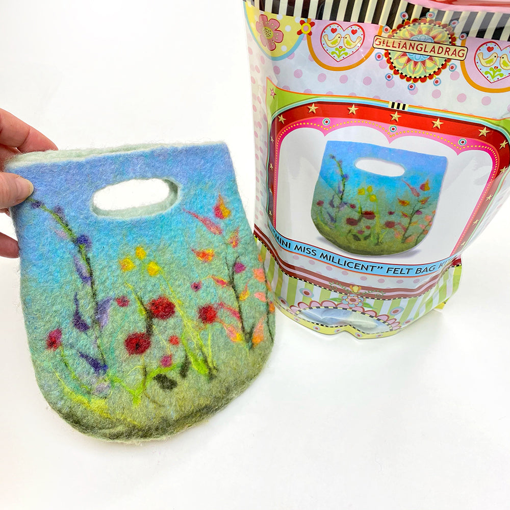 MINI Miss Millicent Bag Wet Felting Kit
