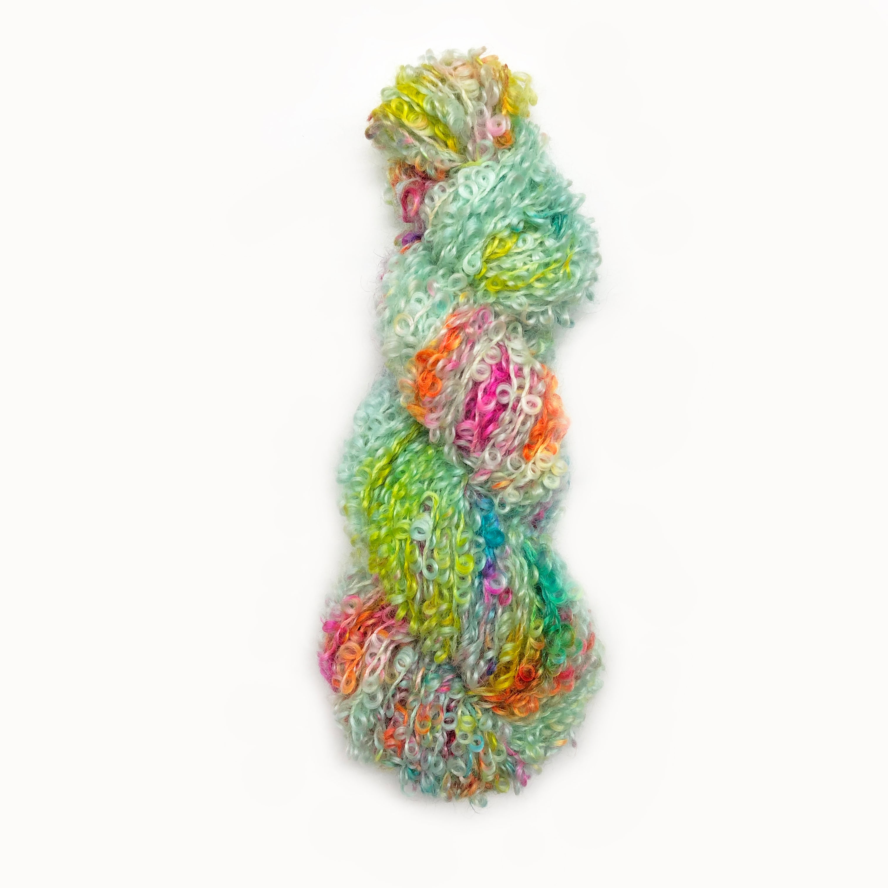 Gilliangladrag Holy Fluff Hand Dyed Chunky Mohair Loop : Birdhouse in Your Soul
