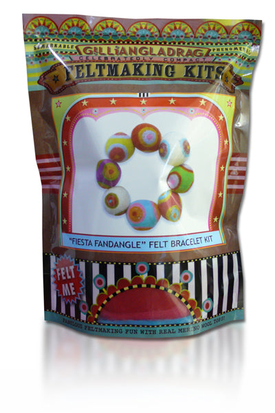 Fiesta Fandangle Felting Bracelet Kit
