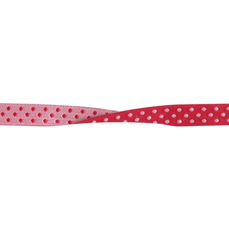Polka Dot Trimming 73 - cerise & pink
