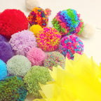 Pompom Maker Set x 4 sizes for making Pom-poms