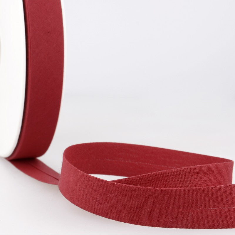 Bias Binding 171 Cherry Red Per Metre 20mm