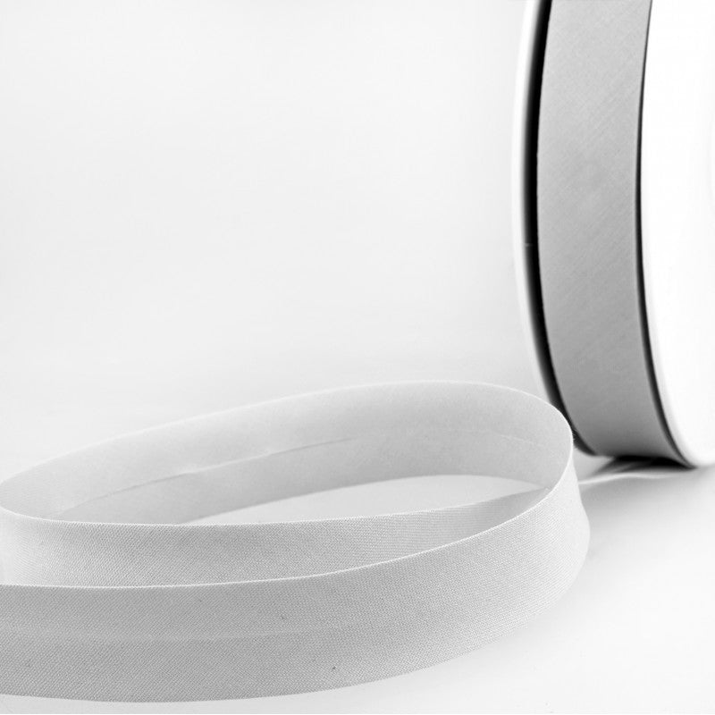 Bias Binding 130 Pale Grey Per Metre 20mm