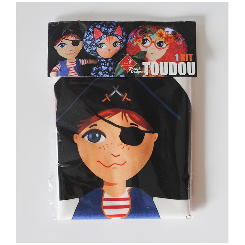 Jack the Pirate Velvet Sewing Kit