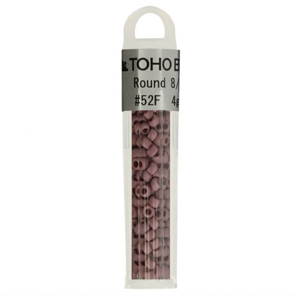 Toho 8/0 3mm Glass Seed Beads : 4g tube