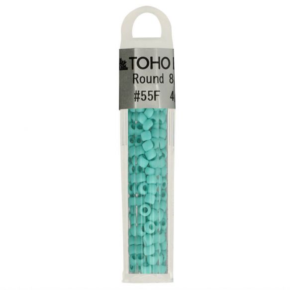 Toho 8/0 3mm Glass Seed Beads : 4g tube
