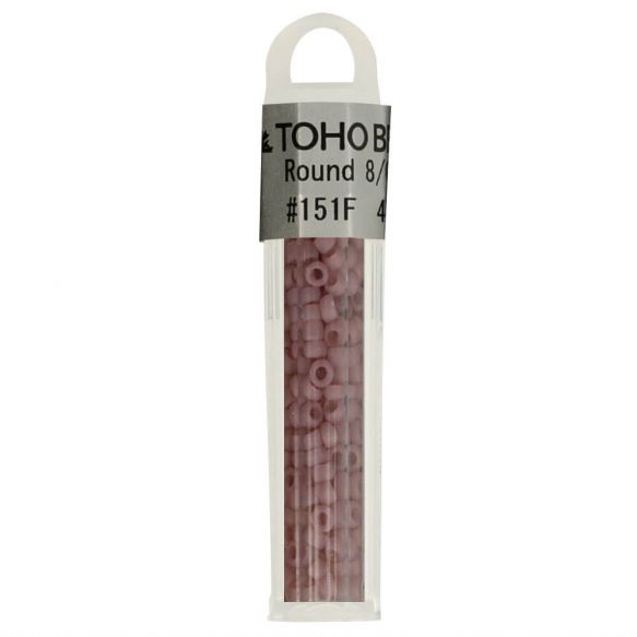 Toho 8/0 3mm Glass Seed Beads : 4g tube