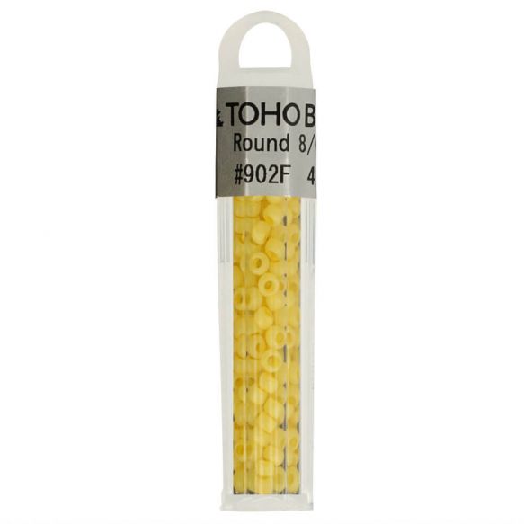 Toho 8/0 3mm Glass Seed Beads : 4g tube