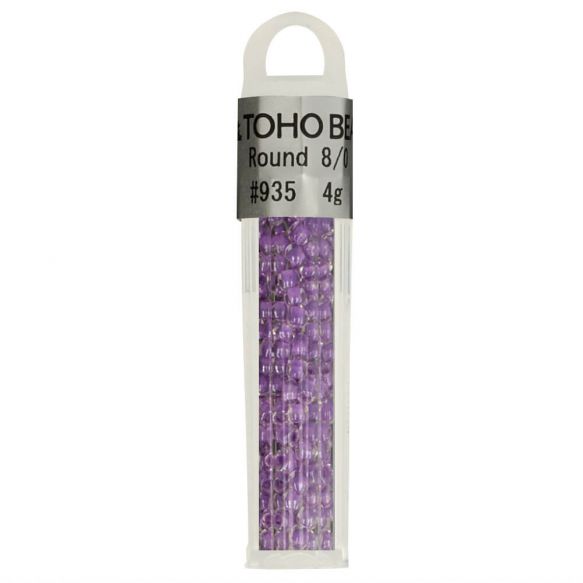 Toho 8/0 3mm Glass Seed Beads : 4g tube