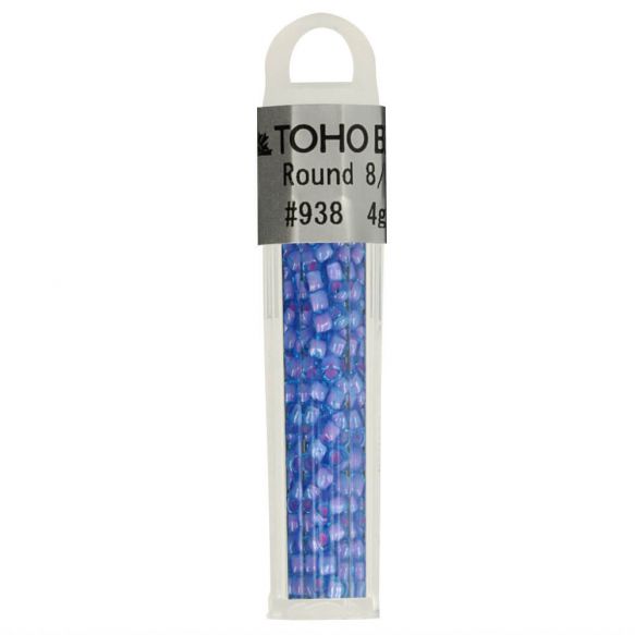 Toho 8/0 3mm Glass Seed Beads : 4g tube