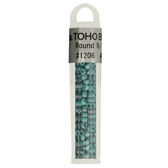 Toho 8/0 3mm Glass Seed Beads : 4g tube