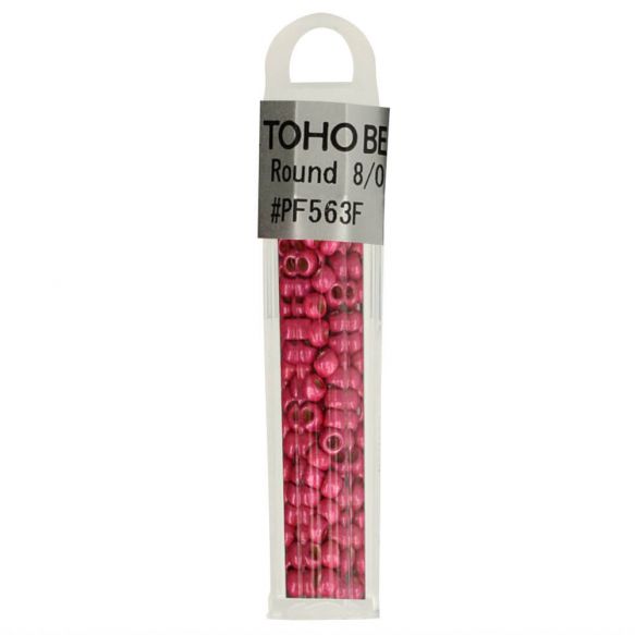 Toho 8/0 3mm Glass Seed Beads : 4g tube