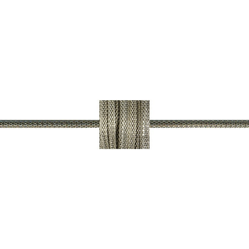 A 3mm tubular metal trim