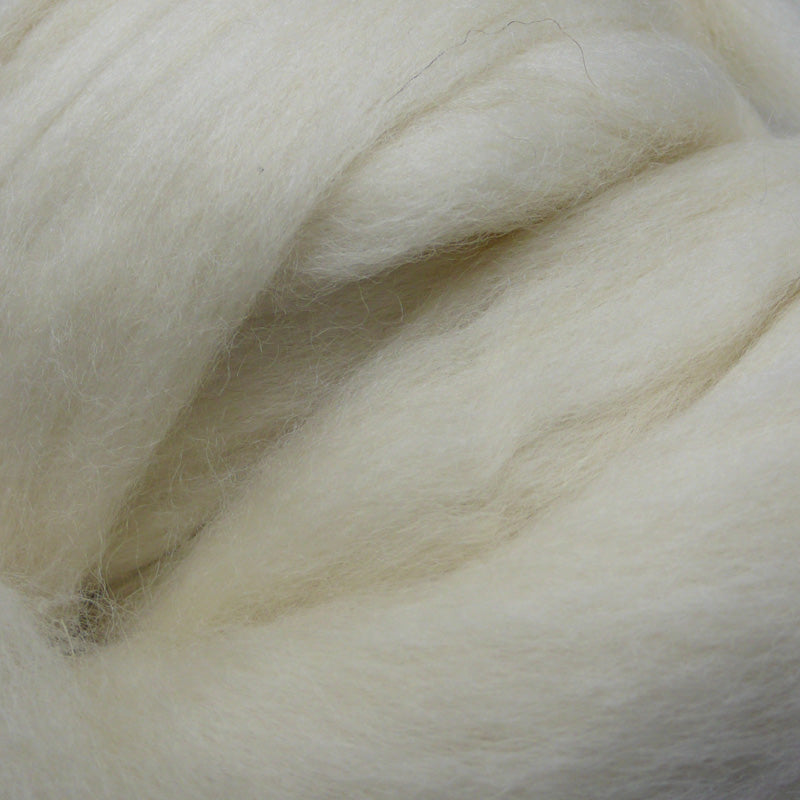 Natural BFL wool tops for Felting, Spinning and Giant Knitting