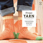 Sheepjes Metropolis Twisted Socks Knitting Pattern