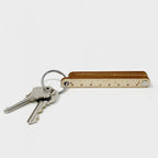 Zig Zag Ruler Key Chain